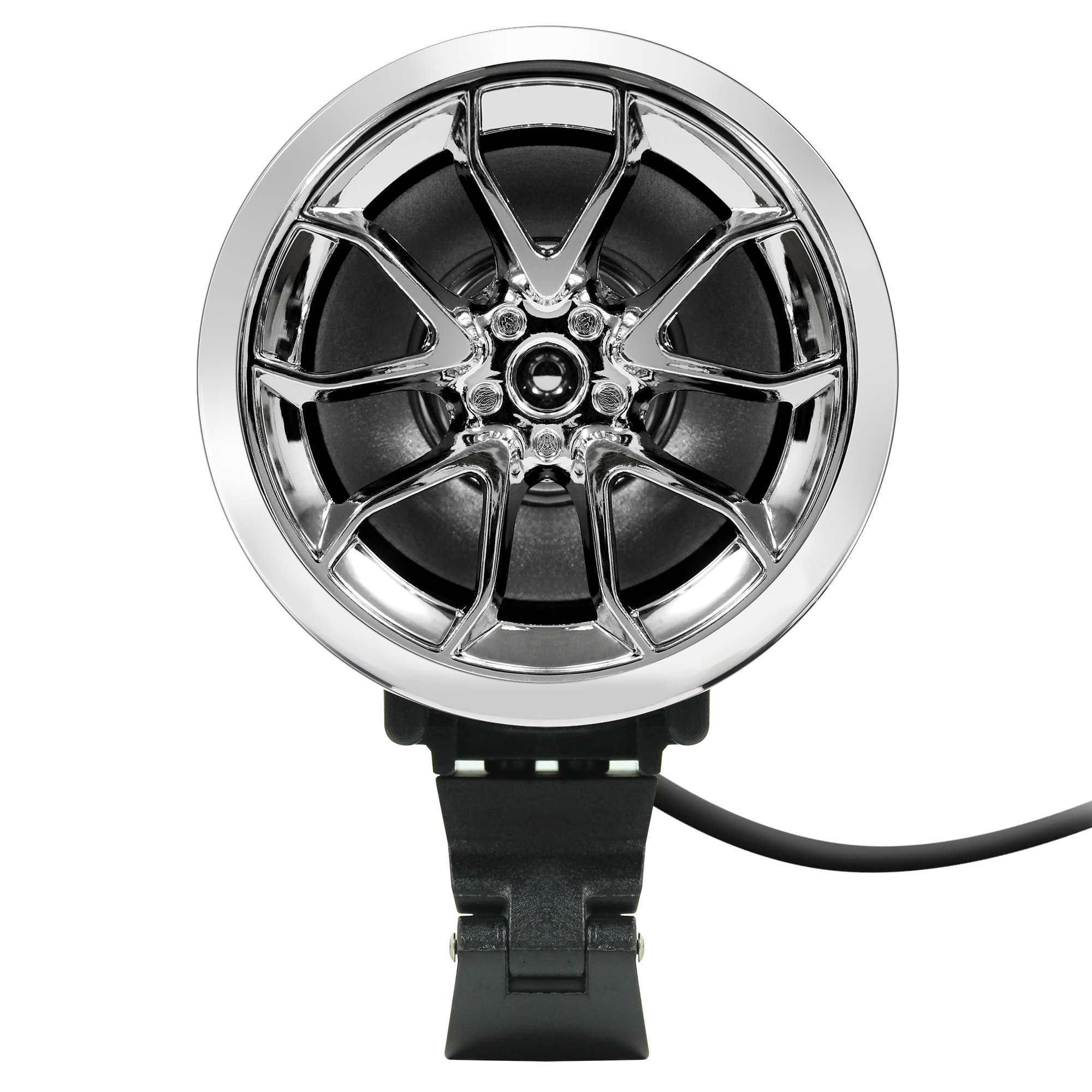 GoHawk TS3 3 in. 180W Bluetooth Motorcycle Stereo Speakers and